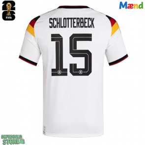 Tyskland Nico Schlotterbeck #15 Replika Hjemmebanetrøje VM 2026 Kortærmet